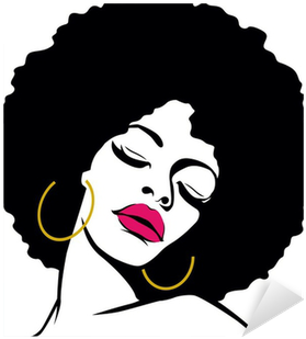 Black Woman Afro Silhouette 400x400 Png Clipart Download