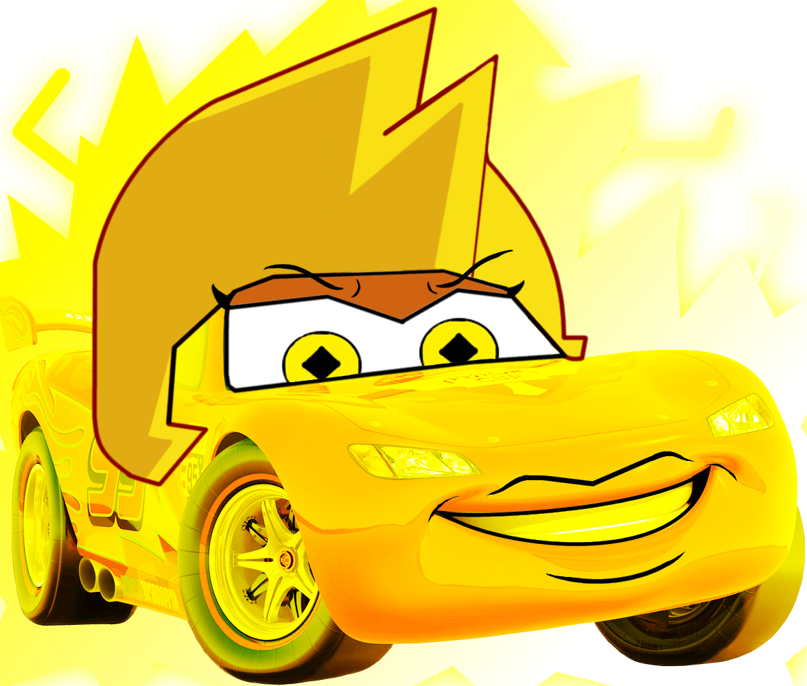 Lightning Mcqueen Is My Favourite Diamond - Blue Diamond (1176x1000)