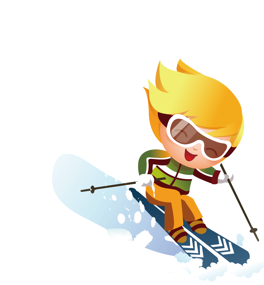 Alpine Skiing Stock Photography Clip Art - Åka Skidor Barn (1000x1000)