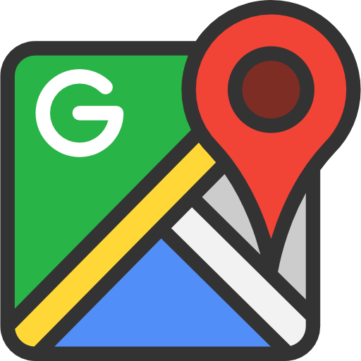 Size - Google Maps Icon Transparent (512x512)