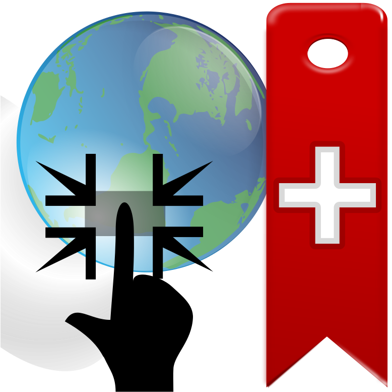 Free Location Bookmark - Clip Art (800x800)