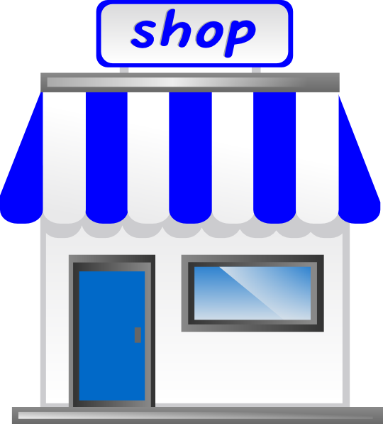 Shop Clip Art - Shop Clip Art (540x597)