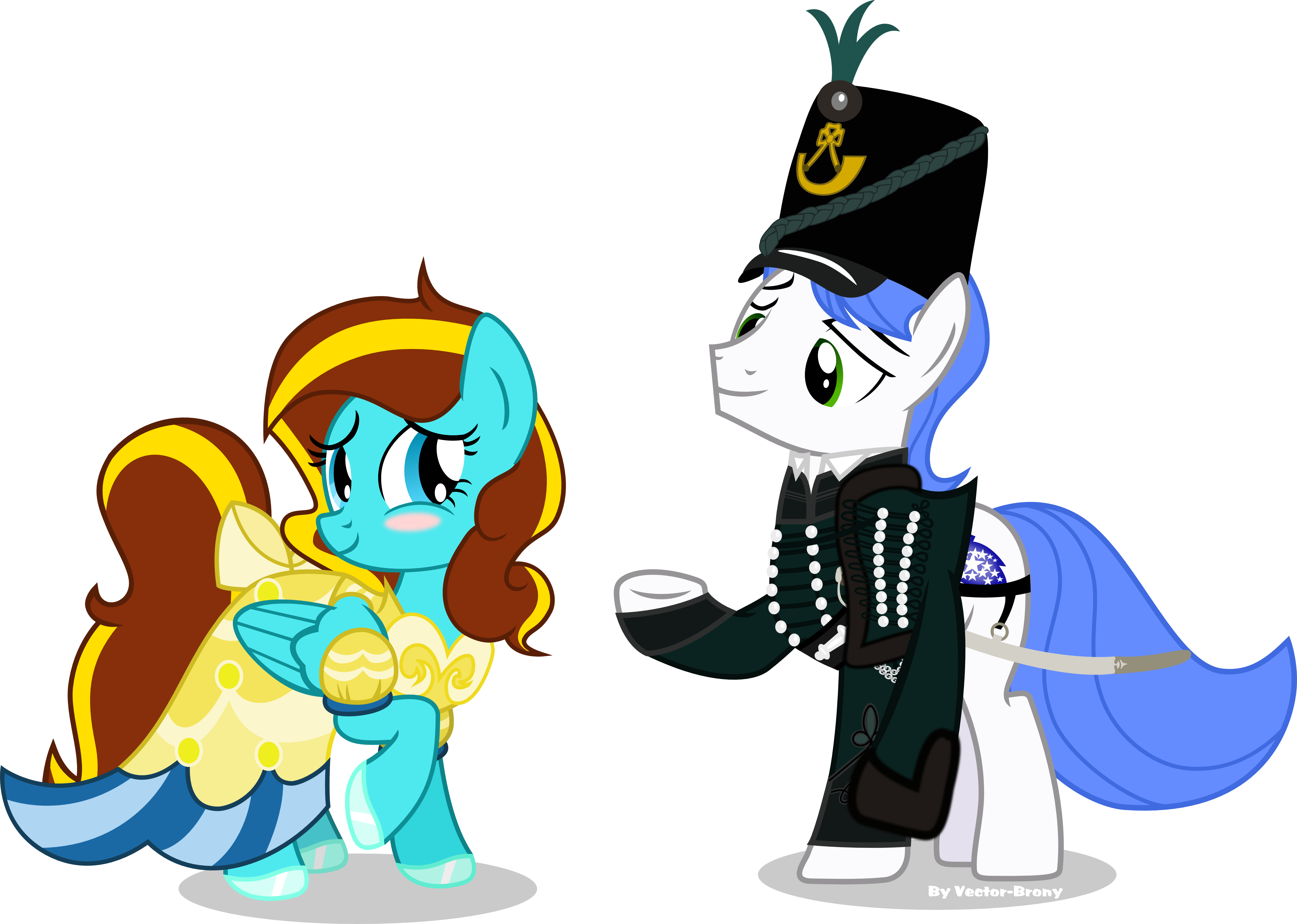 May I Have This Dance By Vector-brony - Ilovekimpossiblealot And Antony C (4865x3466)