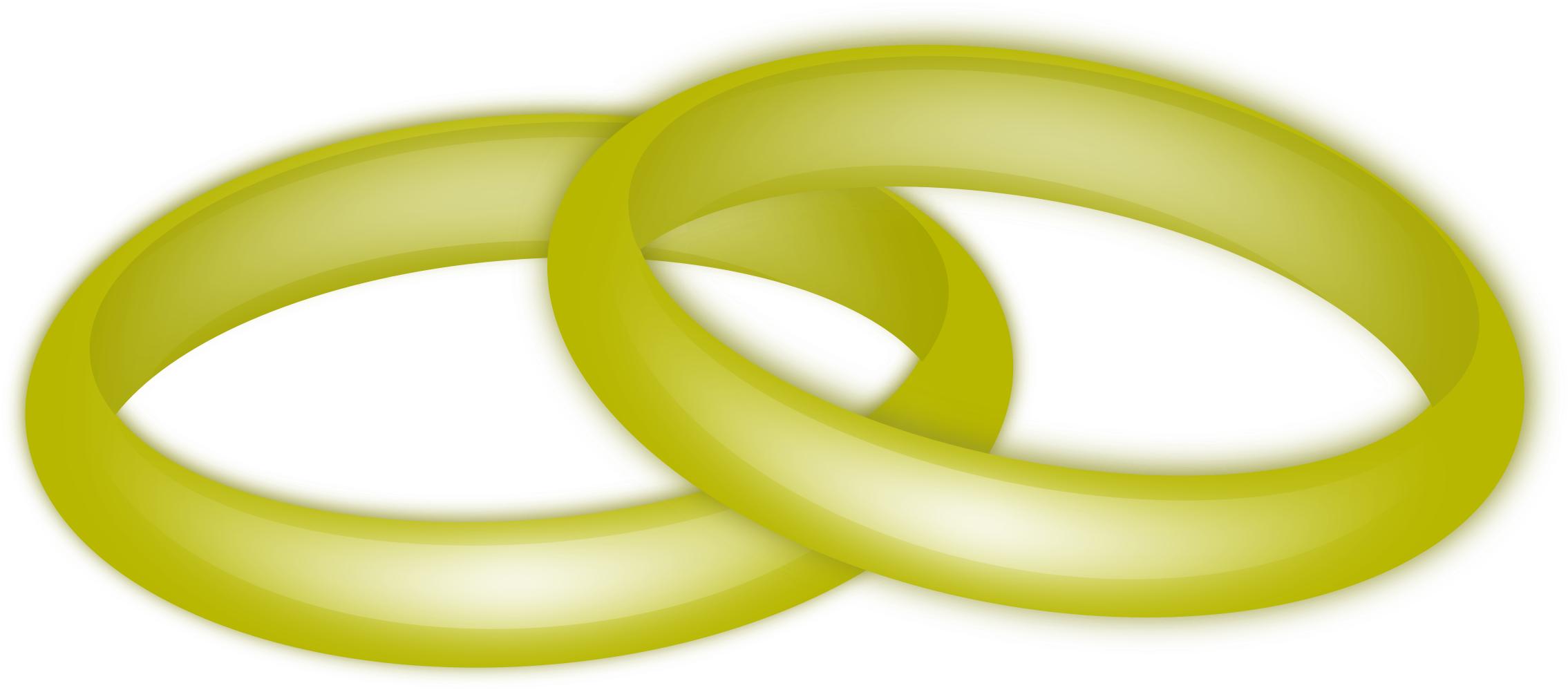 Big Image - Wedding Rings Clip Art (2400x1697)