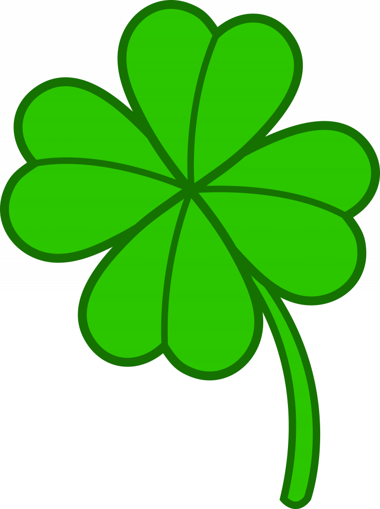 Images Of 4 Leaf Clover Copy Four Version 2 Free Clip - 5 Four Leaf Clovers (768x1028)