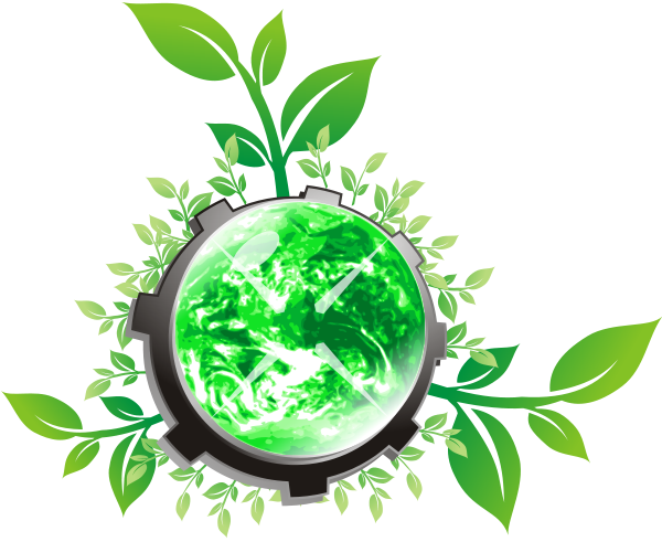 World Png Clip Arts - Green World Clip Art (600x491)