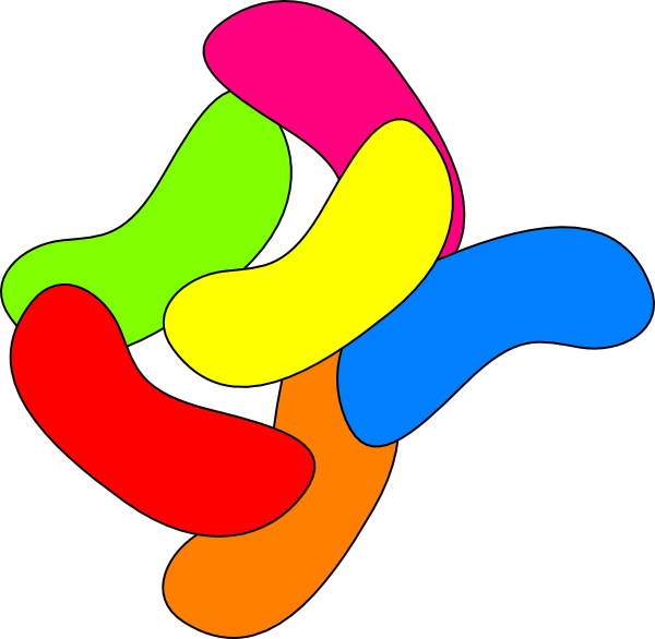 Jelly Bean Clipart - Clipart Of A Jellybeans (600x586)