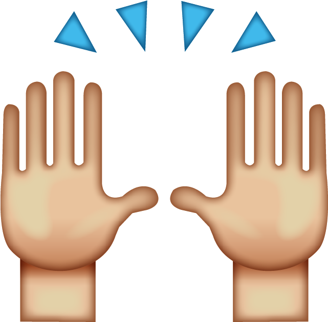 Freedom Emoji Cliparts - High Five Emoji Png (640x640)