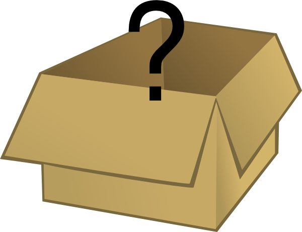 Impressive What Clipart Guess Box Clip Art At Clker - Guess What Is In The Box (600x461)