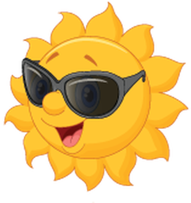 Happy Children Cartoon - Soleil Dessin Animé (384x399)