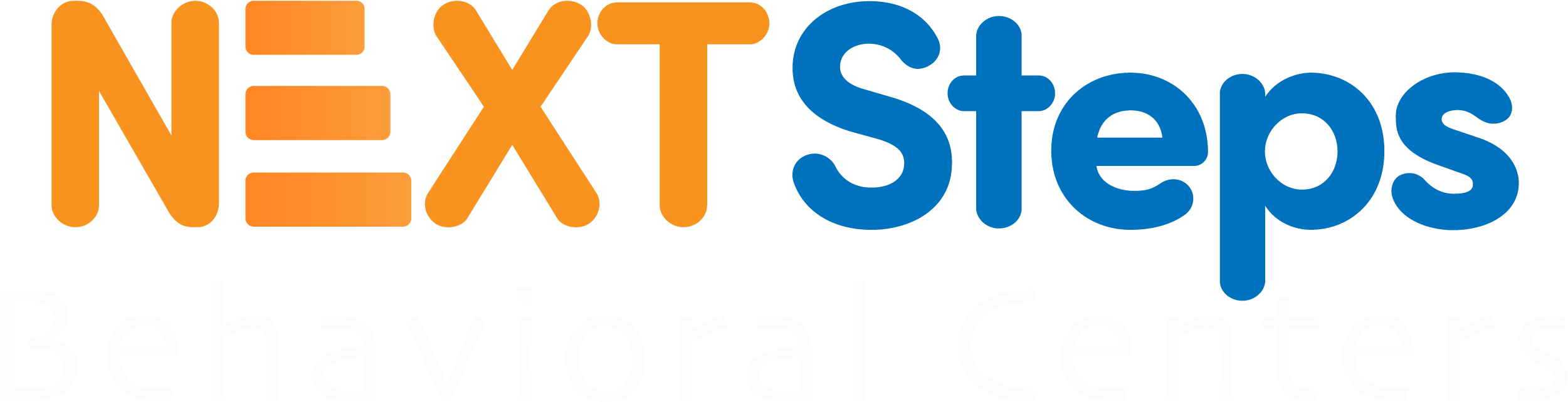 Next Steps Behavioral Centers - Next Steps Png (2560x953)