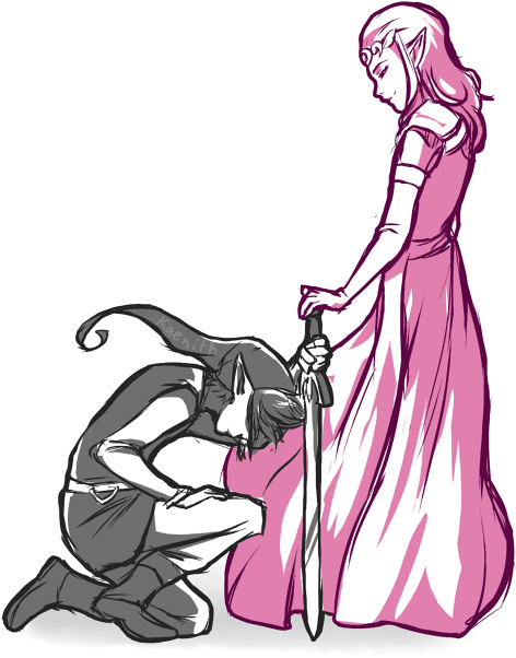 Step By Step How To Draw A Person Kneeling In Prayer - Drawing (540x605)