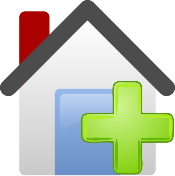 Add Property Clip Art - House Clip Art (594x597)