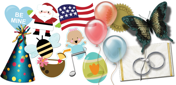 Adding Clip Art Printmaster - 3drose Glittery Butterfly, Mouse Pad, 8 By 8 Inches (597x291)