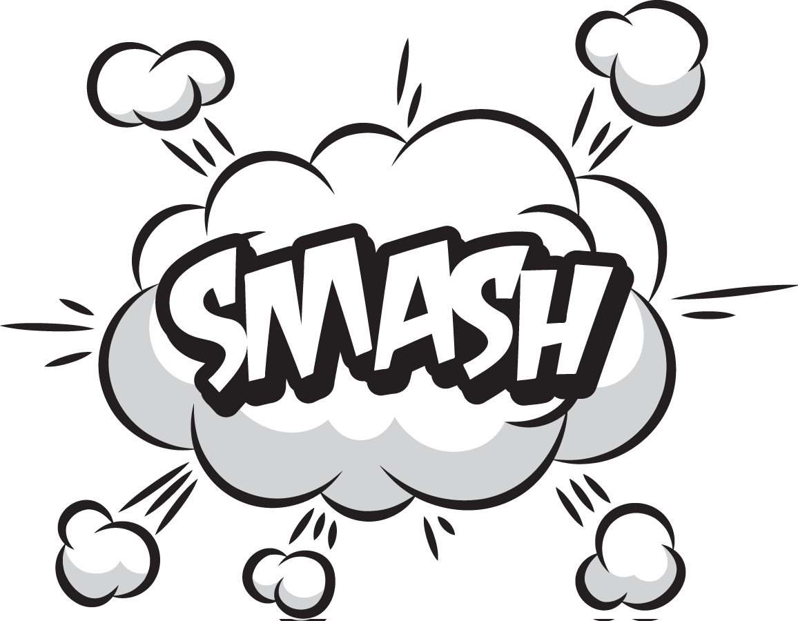 Words Clipart Black And White - Superhero Words Clipart Black And White (1156x900)