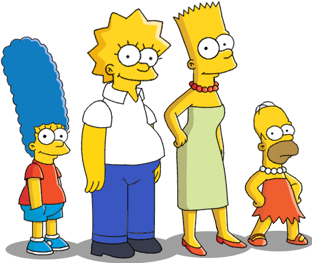 Simpsons Head Swap 2 By Insert Artistic Nick - Los Simpson Body Swap (660x639)