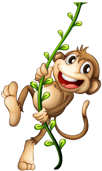 Download Png Image Report - Monkey Cartoon Png (600x600)