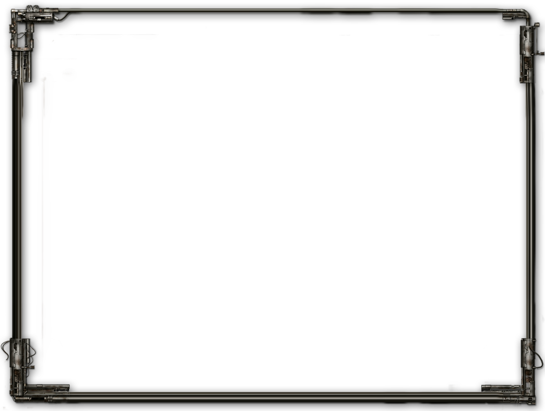 Tech Frame Transparent Background - Transparent Photo Frame Png (1093x825)