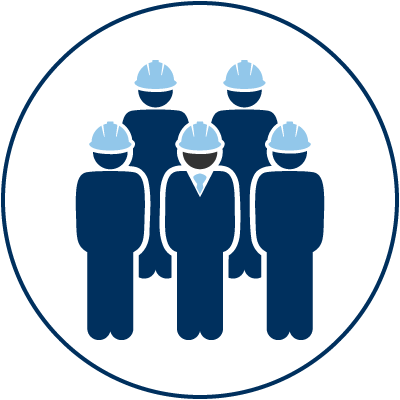 Certified Staff Trained In Proprietary Efficiency Techniques - Staff Icon (400x400)