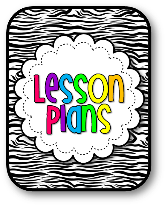 Planning Clip Art Lesson Plan Cover Page Template Full Size PNG