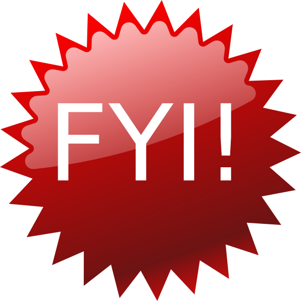 Fyi Star Clip Art At Clker - Fyi Clipart (600x601)