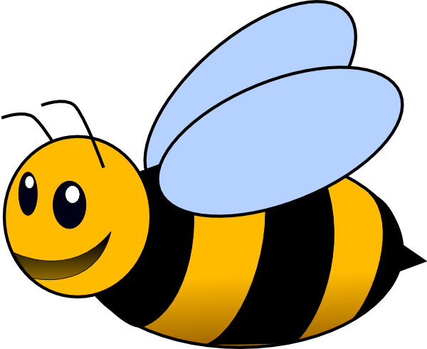 Clipart For Bees Bee Home Pencil And In Color - Bumble Bee Clip Art (600x490)