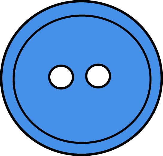 Blue Button Clip Art - Horizon Observatory (544x522)