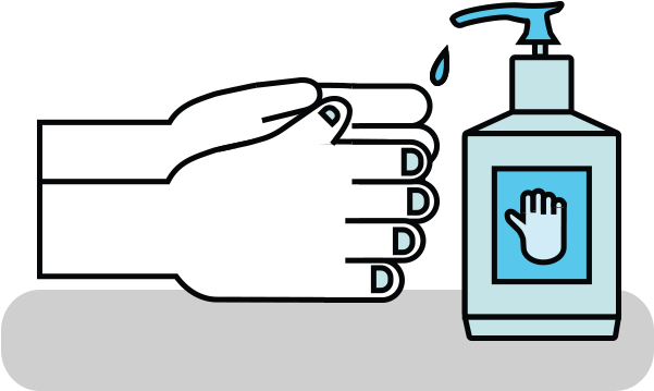 Read More - Hand Sanitizer Clip Art Black And White (640x460)