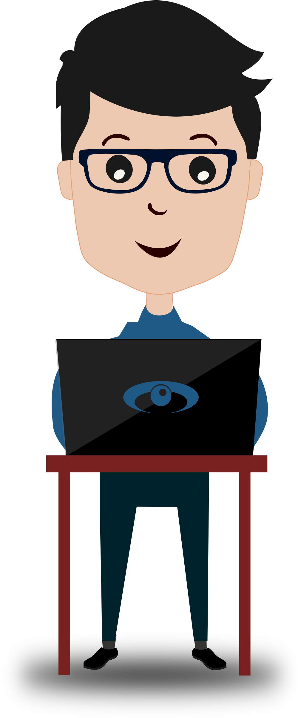 Clipart - Geek Png (1028x2400)