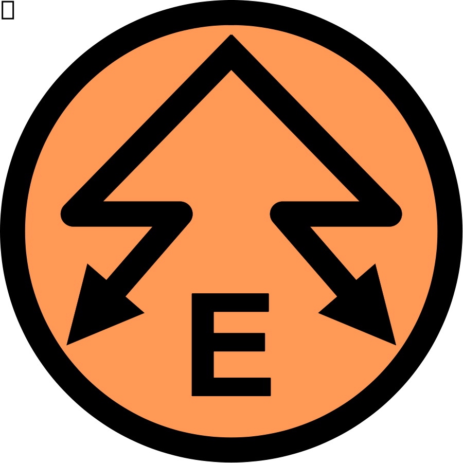 Electric Power Emblem Clip Art - Electricity Symbols Clip Art (900x900)