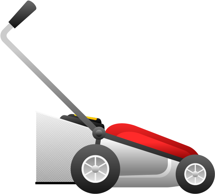Lawn Mower Free To Use Clip Art - Lawn Mower Sticker (800x711)