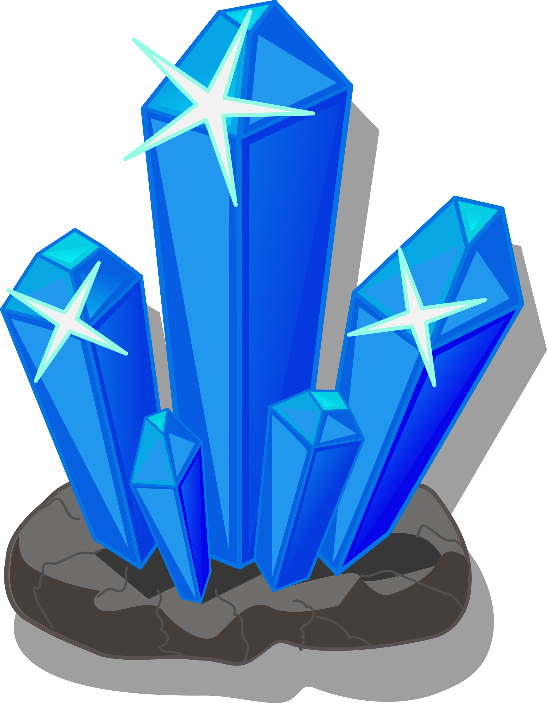 Big Image - Minerals Clipart (1869x2400)