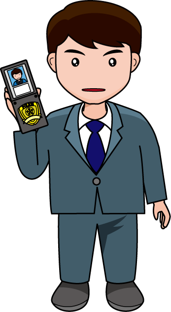 Police - Police Detective Clipart (347x633)