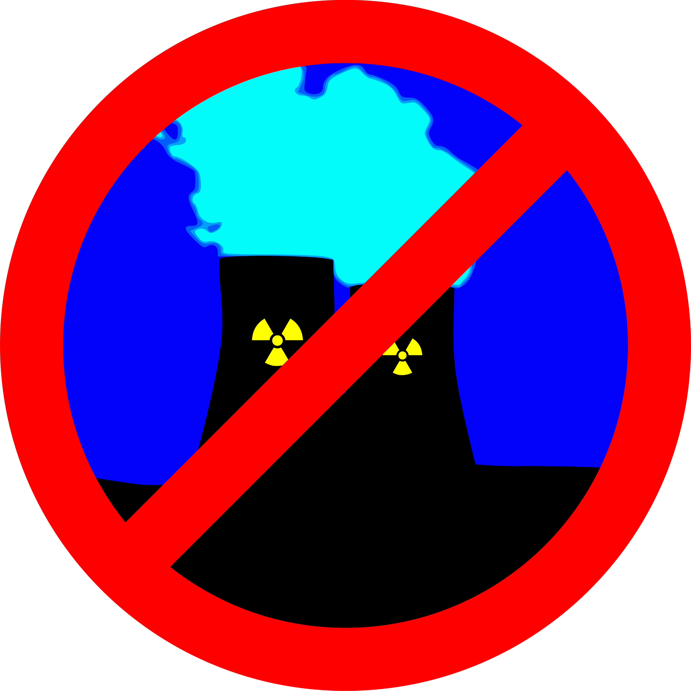No Thanks Png Images - No Nuclear Power Plants (2400x2400)