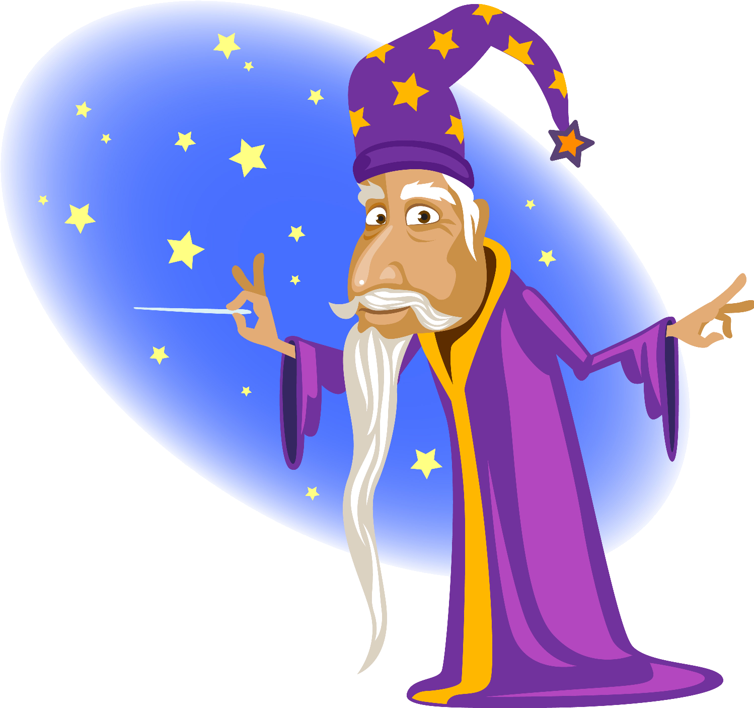 After The Fabulous Few - Astrologer Clipart (1500x1500)
