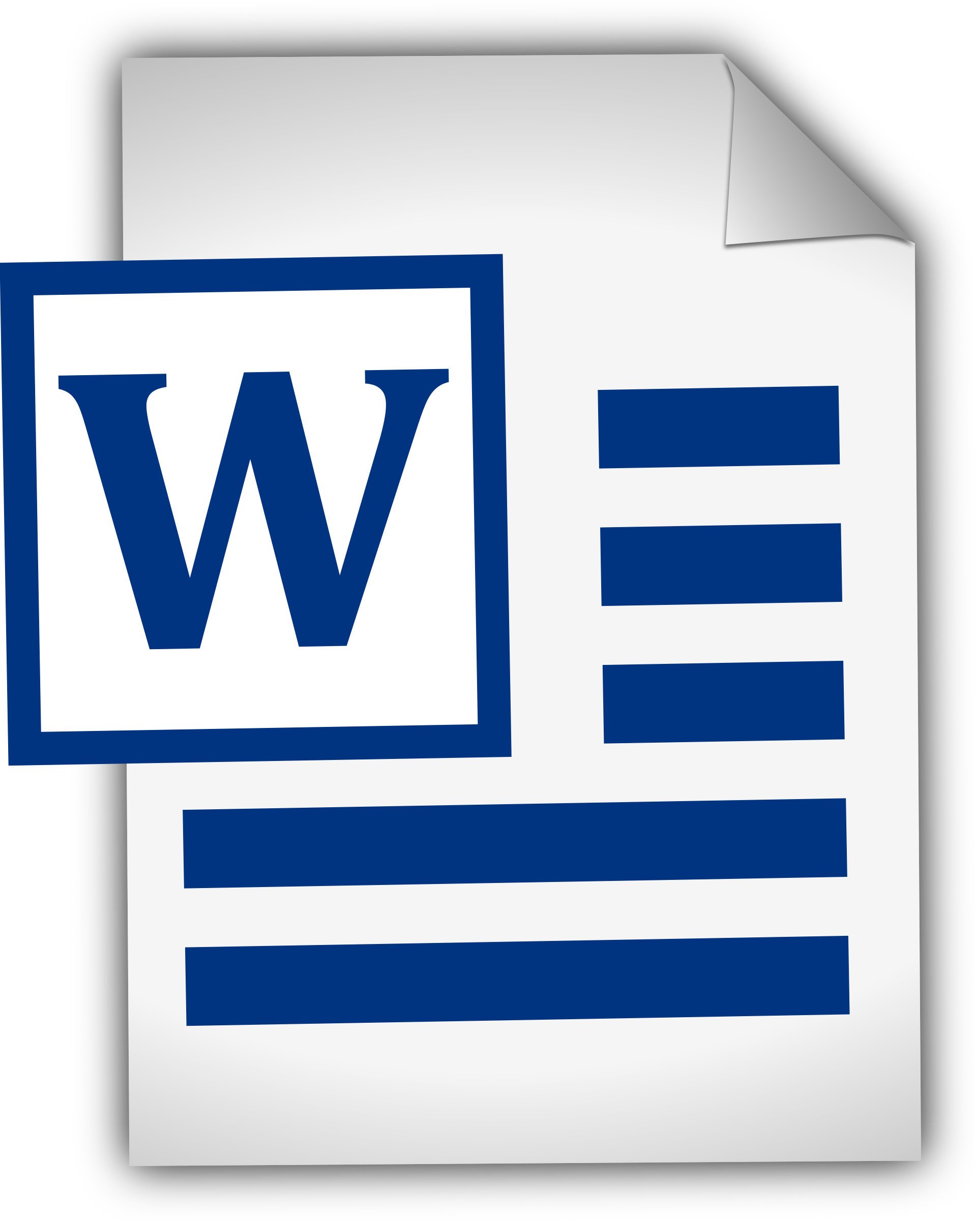 Computer Icons Document Microsoft Word Clip Art - Computer Icons Document Microsoft Word Clip Art (1917x2400)