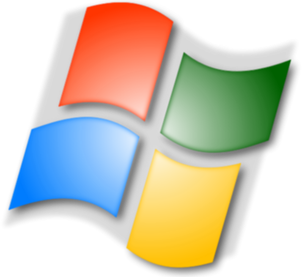 Microsoft Logo Clipart - Microsoft Logo Clip Art (600x551)