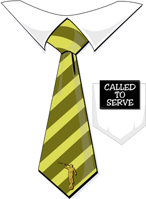 Latter Day Clip Art Called To Serve Missionary Tag - Lds Missionary Clip Art (304x400)