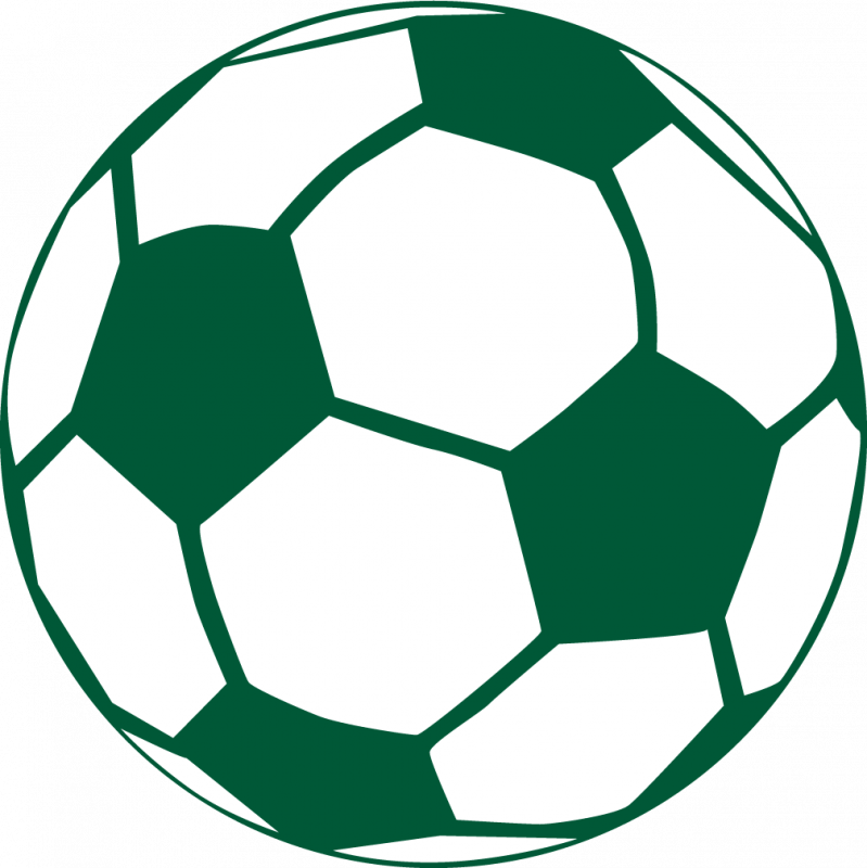Green Soccer Ball Clip Art - Soccer Balls Coloring Pages (799x800)