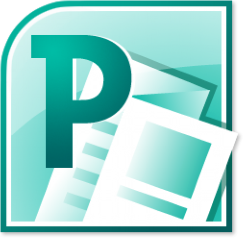 Microsoft Publisher 2010 - Microsoft Publisher Logo 2007 (490x595)