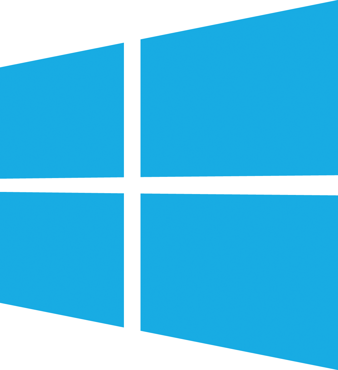 Windows Logo Vector - Windows 10 Icon Png (1121x1228)