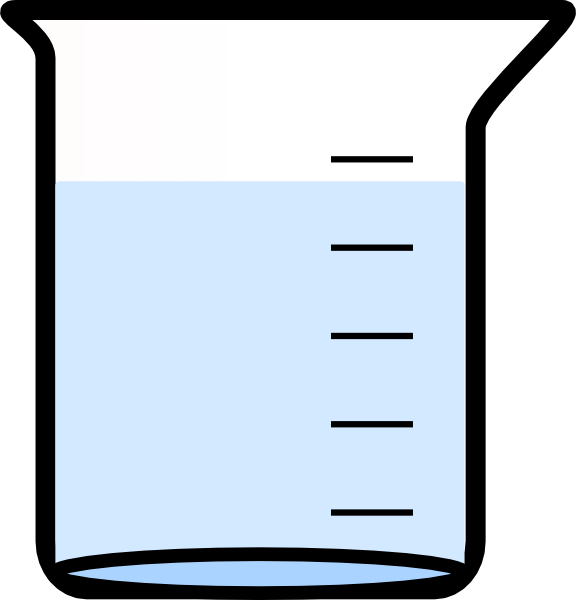 Beaker Filled With Water (576x600)