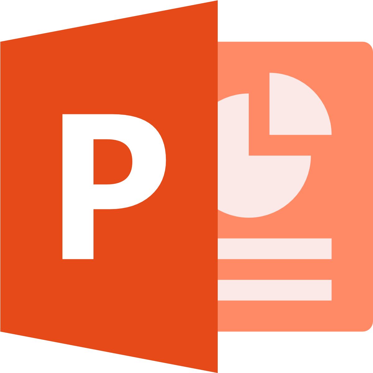 Microsoft Powerpoint Document Icon Image - Google Slides And Powerpoint (1600x1600)