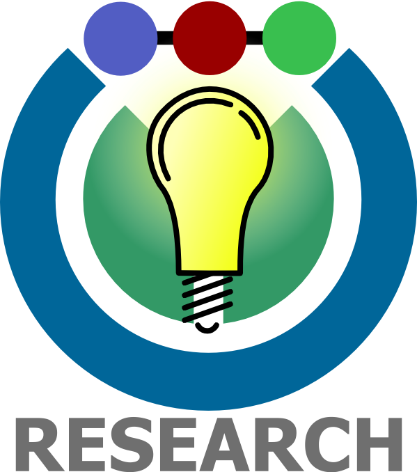 Here Clipart Research - Research (599x678)