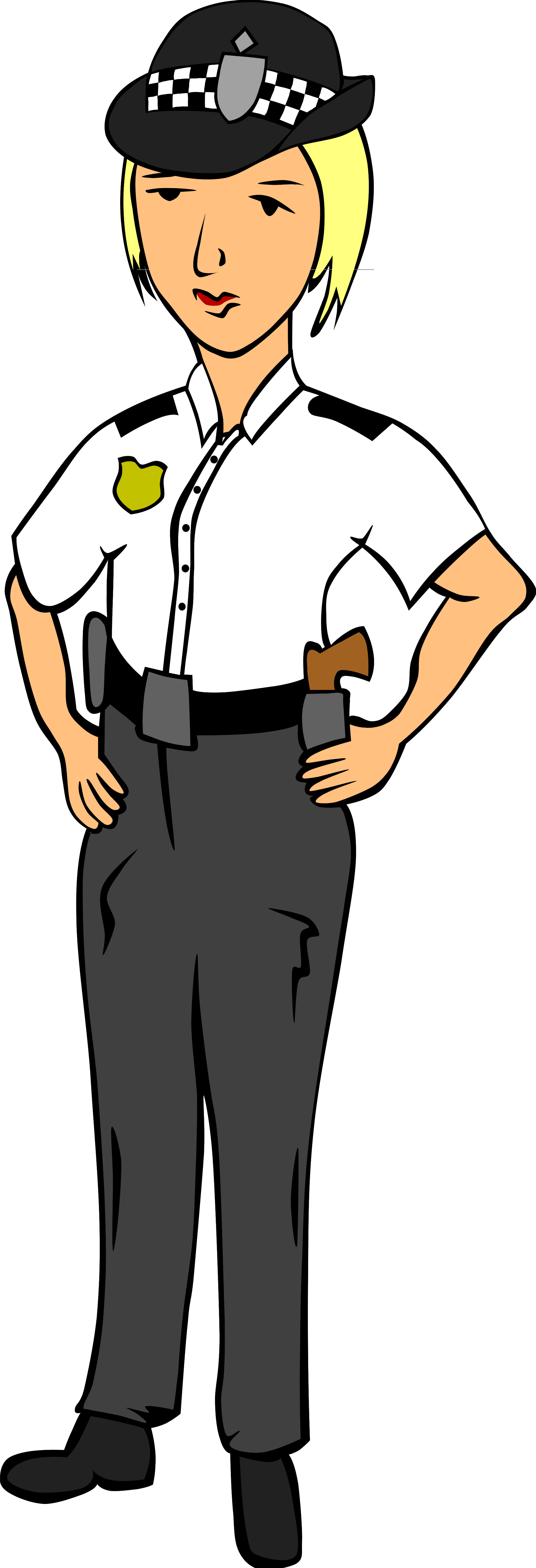 Police Officer Clipart - British Police Clipart (2000x5853)