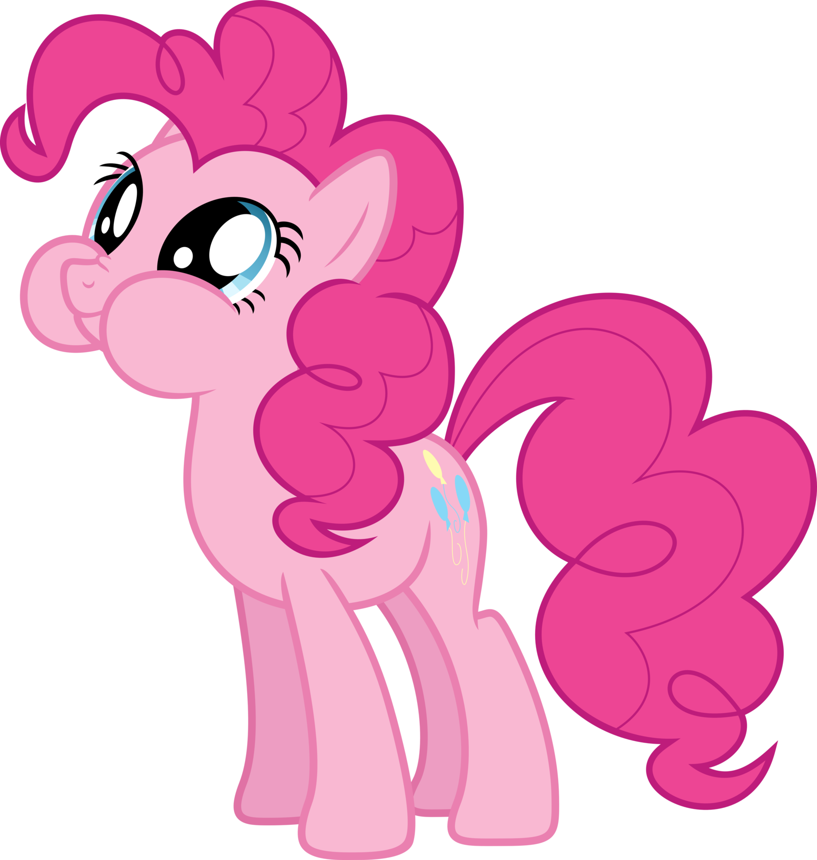 More Like If Fighting Is Magic Was Mugenized By - Pinkie Pie Ms Paint (1600x1685)