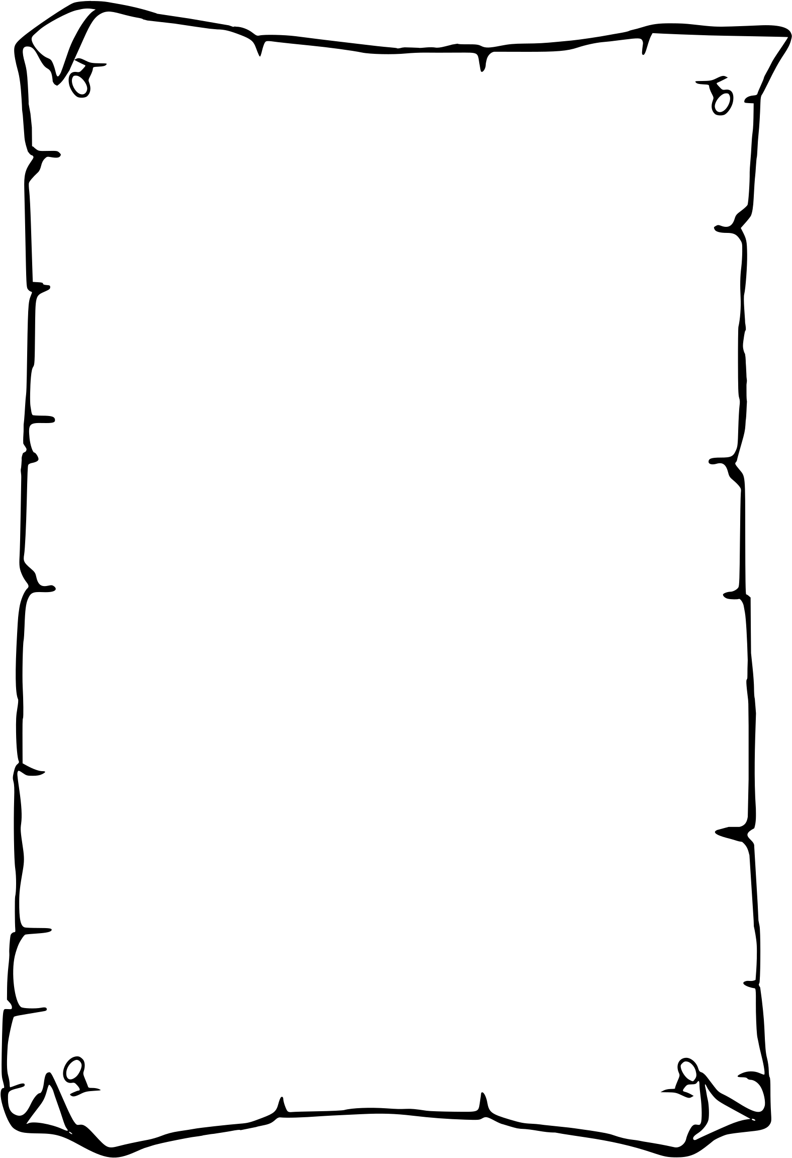 Free Border Templates For Microsoft Word Idealstalist - Page Borders Transparent Background (1697x2400)