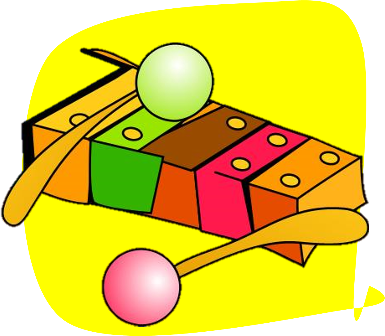 A To Z Words Clipart - Musical Instrument (1402x1082)