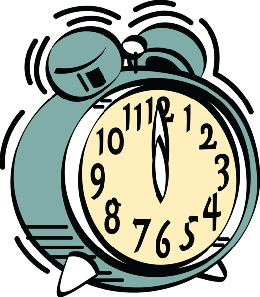 Alarmclock - - Alarm Clock Clip Art (525x600)