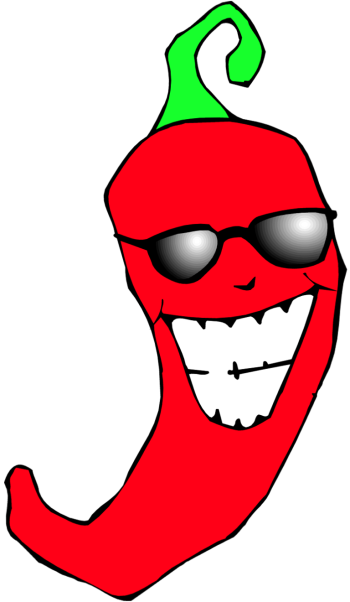 Chile Clipart Animated - Chili Pepper Clip Art (350x602)